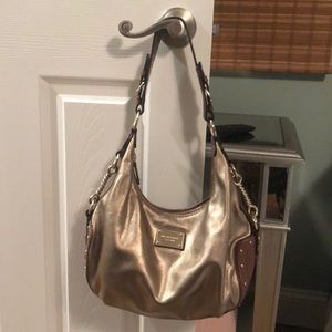 Gold Michael Kors bag